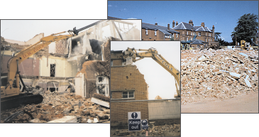 Some of the demolition projects that Cole Demolition has undertaken