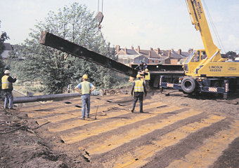 Lincoln City - Bridge Removal - 1993