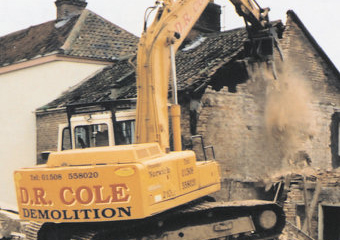 Emergency Demolition - Magdalen Gate - Norwich - 2002