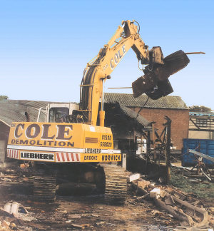 Cole Demolition, Norwich, Norfolk