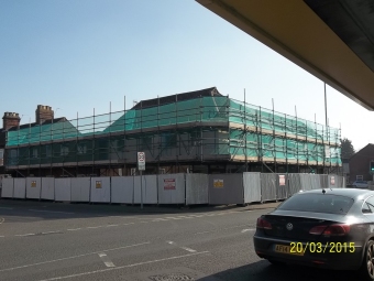 Development site, Sprowston Road, Norwich - 2015