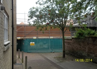 Development, St Julian's Alley, Noriwch - 2014